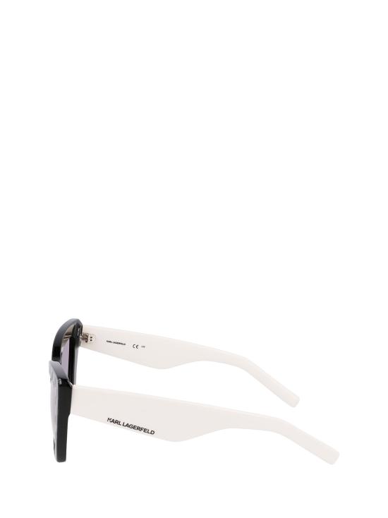 26FW 칼라거펠트 선글라스 KL6158S 006 BLACK WHITE - KARL LAGERFELD