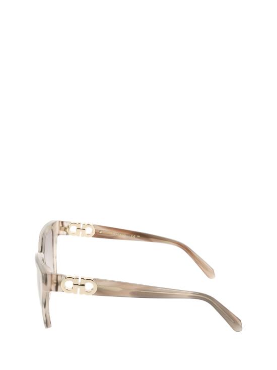 26FW 살바토레 페라가모 선글라스 SF2110S 013 STRIPED TAUPE NUDE - SALVATORE FERRAGAMO