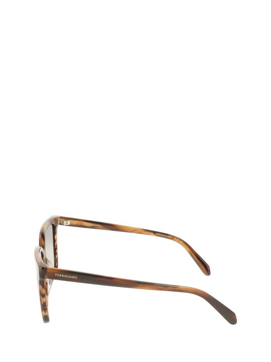 26FW 살바토레 페라가모 선글라스 SF2102S 216 STRIPED BROWN - SALVATORE FERRAGAMO