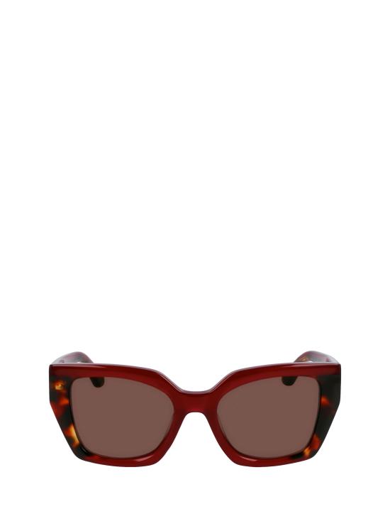 26FW 살바토레 페라가모 선글라스 SF2035S 654 OPALINE BURGUNDY RED TORTOISE