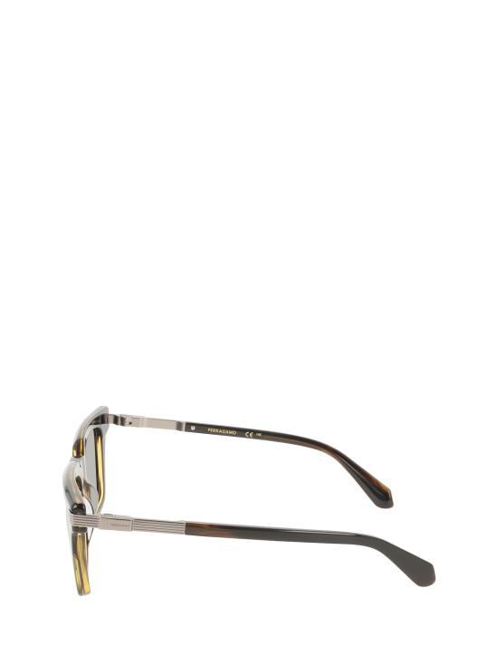 26FW 살바토레 페라가모 선글라스 SF2103S 323 KHAKI HORN - SALVATORE FERRAGAMO