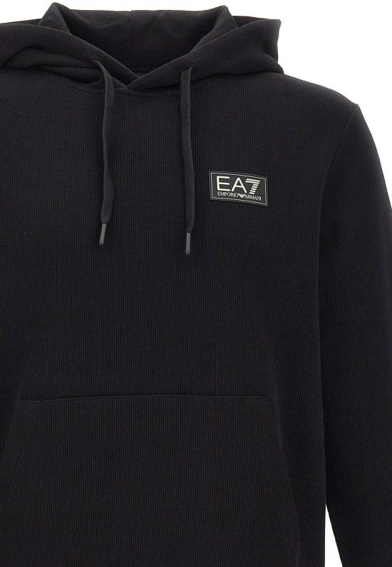 26FW 엠포리오 아르마니 후드 티셔츠 7M002234AF21822UC001 BLACK - EMPORIO ARMANI