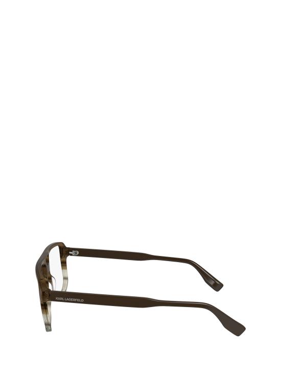 26FW 칼라거펠트 안경 KL6156 246 BROWN STRIPED - KARL LAGERFELD