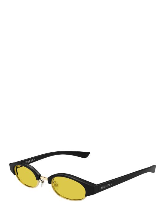 26FW 알렉산더 맥퀸 선글라스 AM0534S 003 BLACK - ALEXANDER MCQUEEN