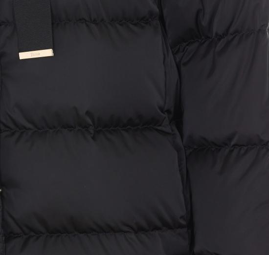 26FW 에르노 새틴 케이 다운 자켓 PI001936D 12170Z9300 BLACK - HERNO