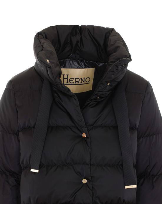 26FW 에르노 새틴 케이 다운 자켓 PI001936D 12170Z9300 BLACK - HERNO
