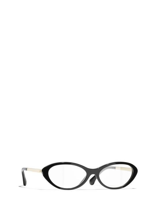 26FW 샤넬 안경 CH3508 C622 BLACK - CHANEL