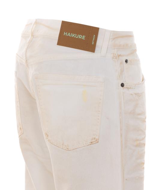 26FW 하이쿠레 데님 팬츠 HEM03268GF177L0946 WHITE - HAIKURE