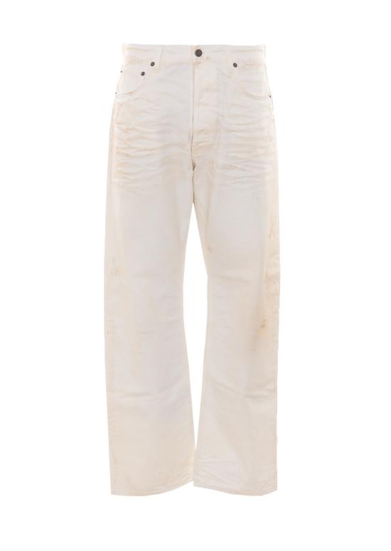 26FW 하이쿠레 데님 팬츠 HEM03268GF177L0946 WHITE