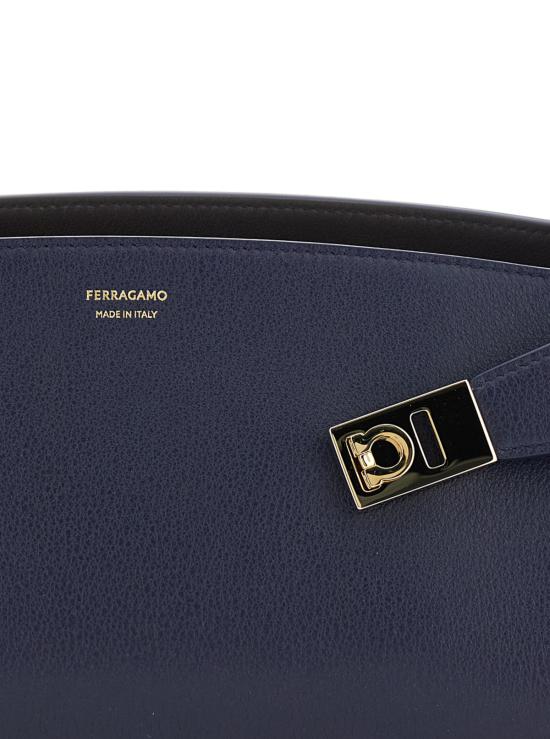  살바토레 페라가모 가방 페라가모 허그 숄더백 블루 - SALVATORE FERRAGAMO