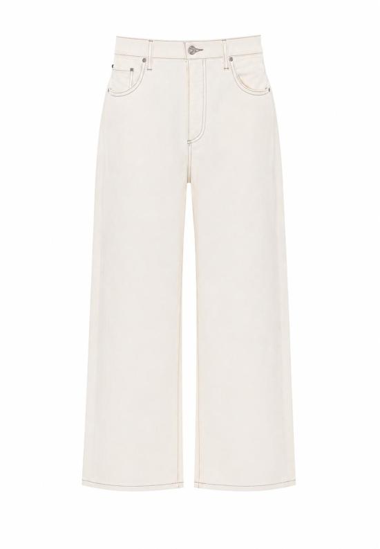 26FW 페이지 데님 팬츠 1N12208 D406 WHITE