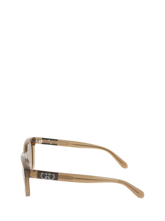 26FW 살바토레 페라가모 선글라스 SF2107S 232 TRANSPARENT BROWN - SALVATORE FERRAGAMO