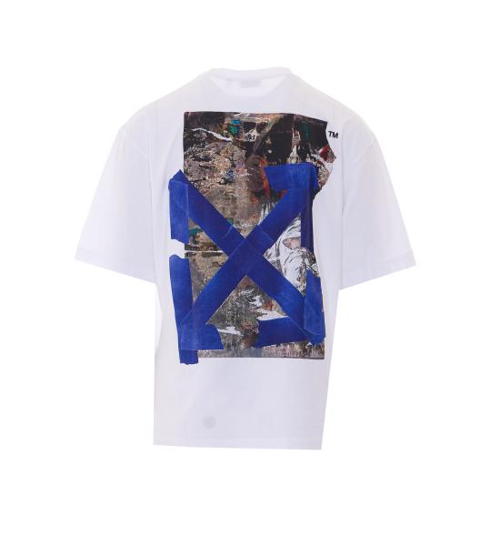26FW 오프화이트 반팔 티셔츠 OMAA120F26JER018 100 WHITE - OFF WHITE
