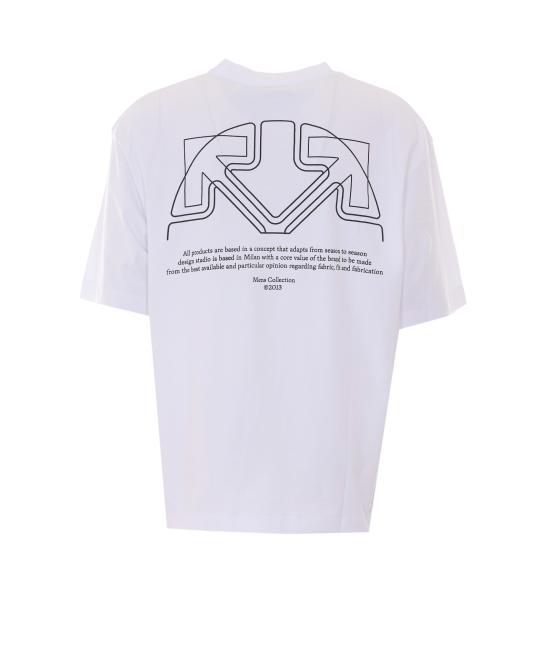 26FW 오프화이트 반팔 티셔츠 OMAA120F26JER01E 100 WHITE - OFF WHITE