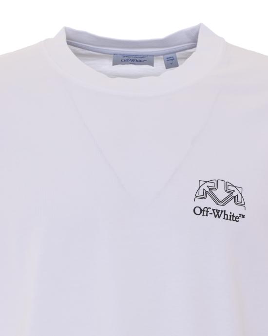 26FW 오프화이트 반팔 티셔츠 OMAA120F26JER01E 100 WHITE - OFF WHITE