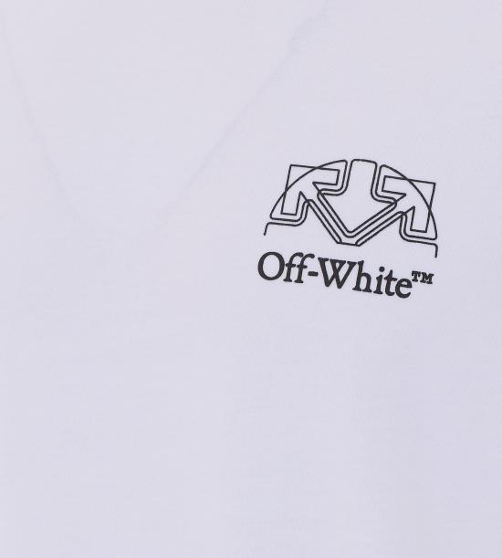 26FW 오프화이트 반팔 티셔츠 OMAA120F26JER01E 100 WHITE - OFF WHITE