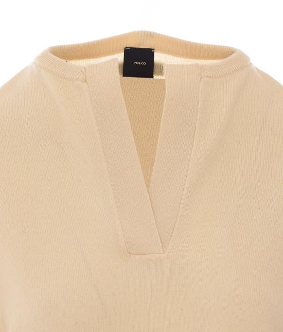 26FW 핑코 스웨터 107206 A3G1C15 BEIGE - PINKO