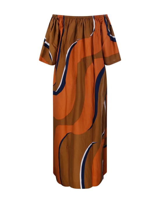 26SS 마포에지 미디 원피스 MP19PAPB212ROB 26 TERRACOTTA - MAPOESIE