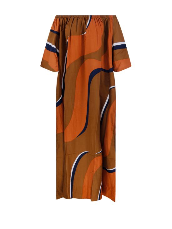 26SS 마포에지 미디 원피스 MP19PAPB212ROB 26 TERRACOTTA