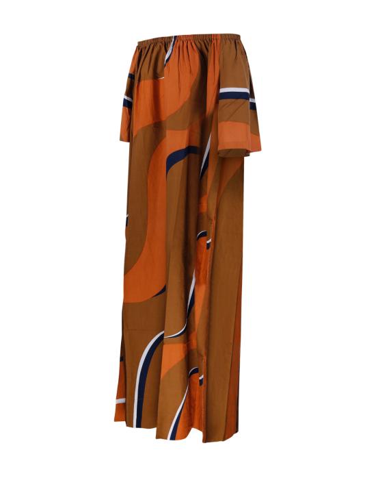 26SS 마포에지 미디 원피스 MP19PAPB212ROB 26 TERRACOTTA - MAPOESIE