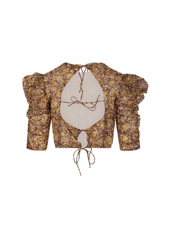 26SS 이자벨마랑에뚜왈 탑 T0831FA D1J14E 67KI KHAKI - ISABEL MARANT ETOILE