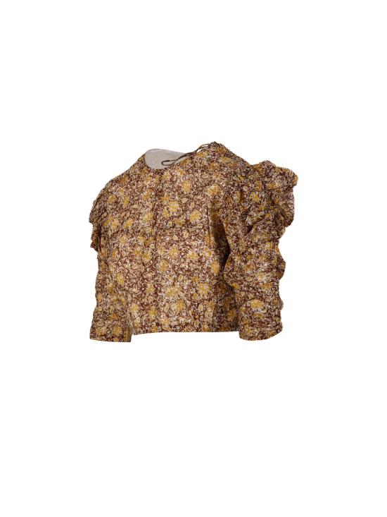 26SS 이자벨마랑에뚜왈 탑 T0831FA D1J14E 67KI KHAKI - ISABEL MARANT ETOILE