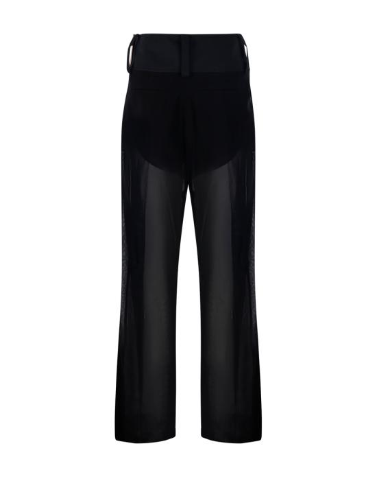 26SS 스포트막스 스트레이트 팬츠 2612131033600 004 NERO - SPORTMAX