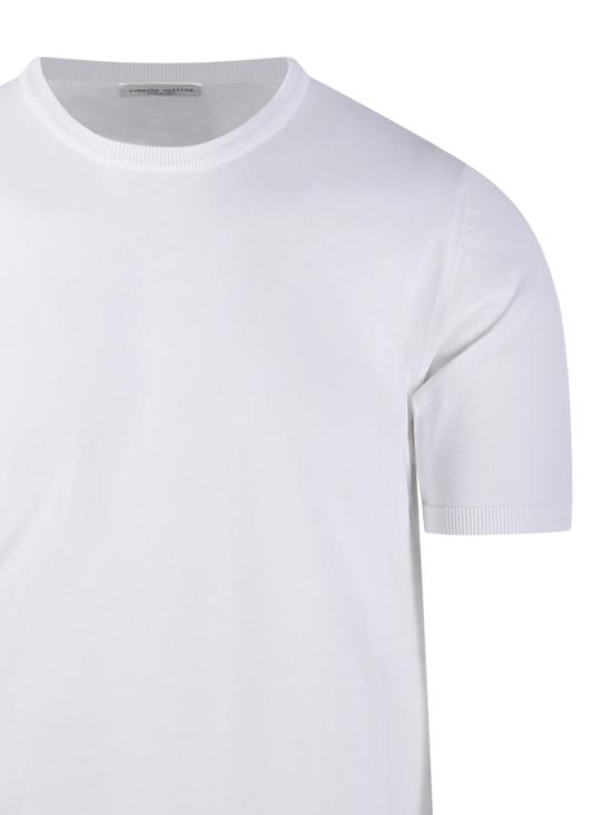 26SS 로베르토 콜리나 탑 261MYA10021 01 BIANCO - ROBERTO COLLINA