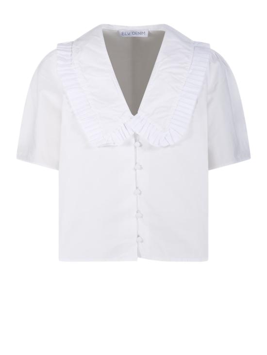 26SS 이엘브이 데님 셔츠 2109 20510 WHITE