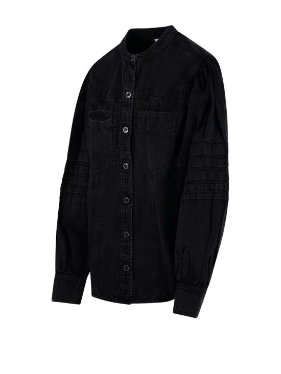 26SS 이자벨마랑에뚜왈 셔츠 H0298FA D1H04E 02FK FADED BLACK - ISABEL MARANT ETOILE