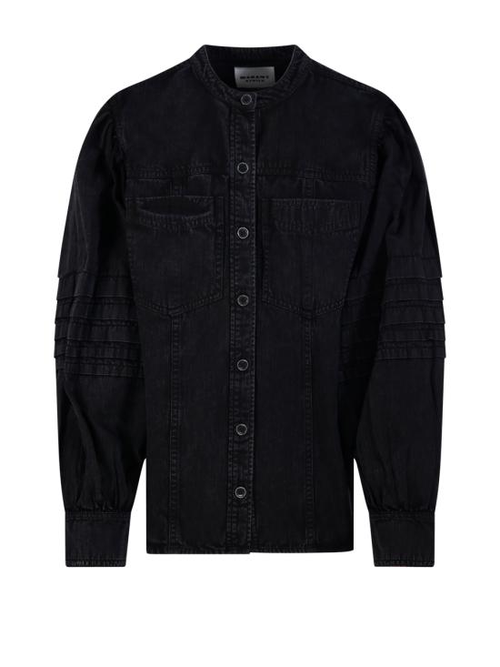 26SS 이자벨마랑에뚜왈 셔츠 H0298FA D1H04E 02FK FADED BLACK