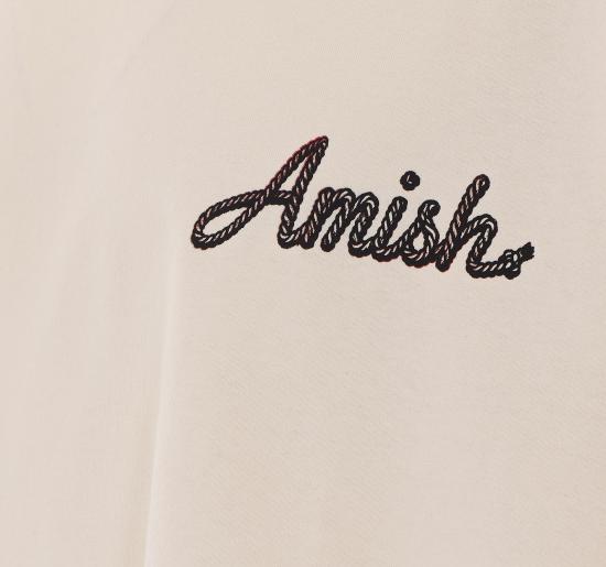 26FW 아미시 반팔 티셔츠 AMX227 CV1801110111 BEIGE - AMISH