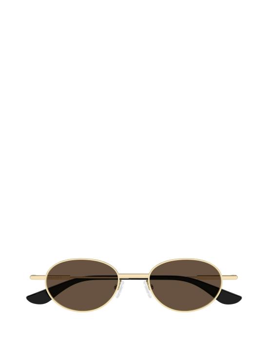 26FW 알렉산더 맥퀸 선글라스 AM0523S 002 GOLD