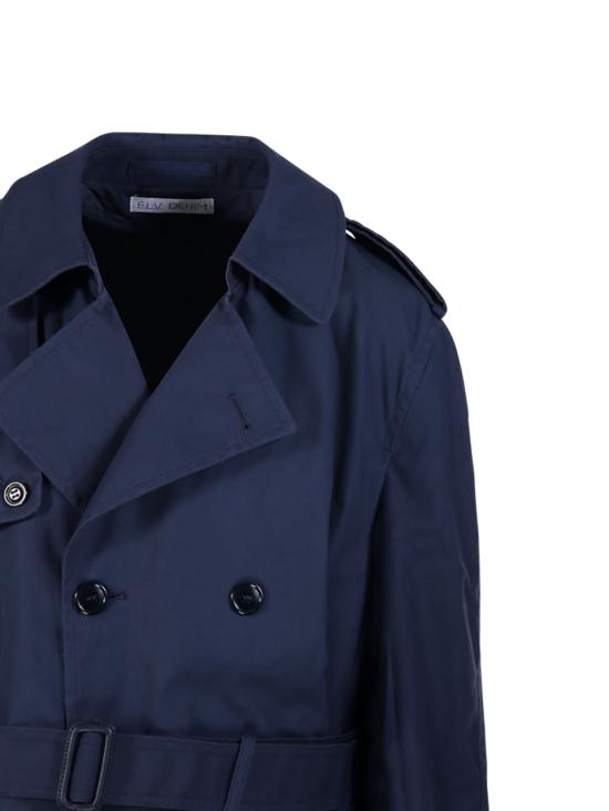 26SS 이엘브이 데님 트렌치 코트 3202 24516 MIDNIGHT - E.L.V. DENIM