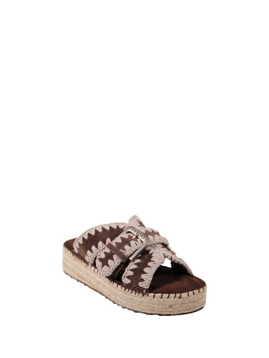 26SS 모우 뮬/슬리퍼 SW641003A DPBRO DEEP BROWN - MOU