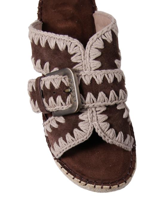 26SS 모우 뮬/슬리퍼 SW641003A DPBRO DEEP BROWN - MOU
