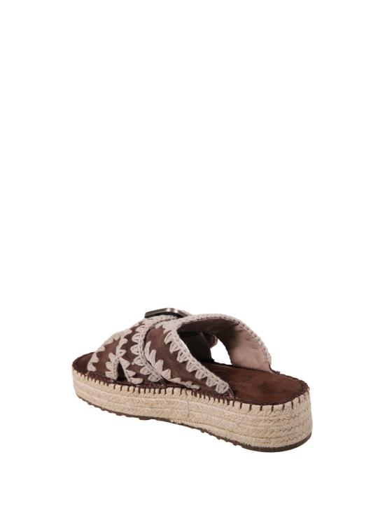 26SS 모우 뮬/슬리퍼 SW641003A DPBRO DEEP BROWN - MOU