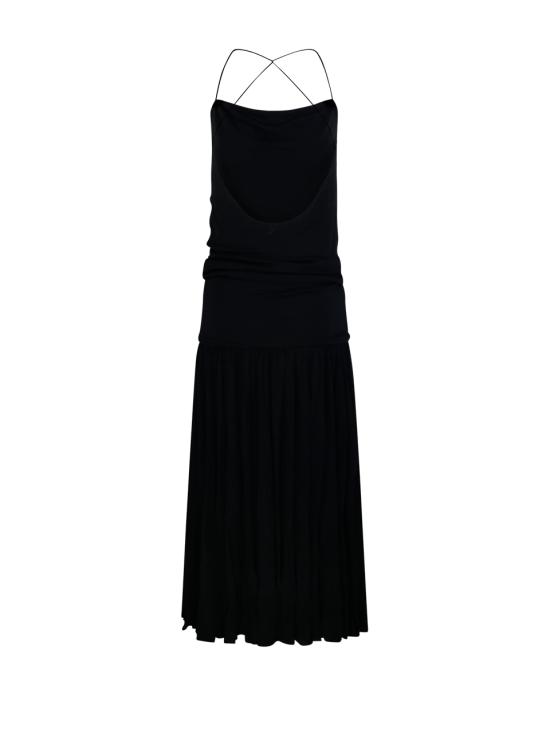 26SS 자크뮈스 미디 원피스 DRW00792AJ00253 990 BLACK - JACQUEMUS