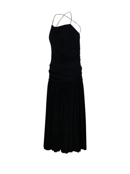 26SS 자크뮈스 미디 원피스 DRW00792AJ00253 990 BLACK - JACQUEMUS
