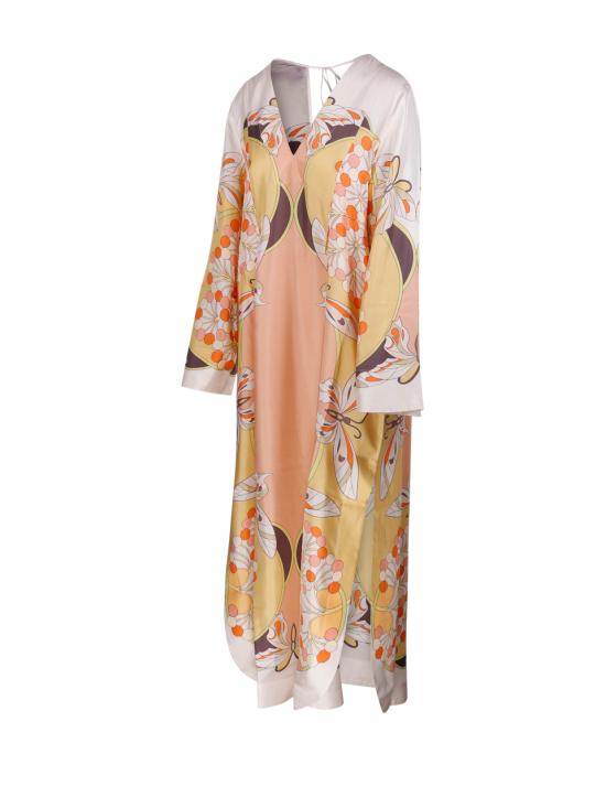 26SS 라 더블제이 미디 원피스 DRE1022 SIL029FLO08 PI02 FLORETTE PLAC E - LA DOUBLEJ