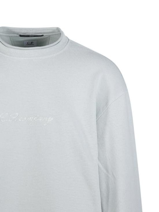 26SS 씨피 컴퍼니 긴팔 티셔츠 20CMSS270A 110700G 804 MISTY BLUE - C.P. COMPANY