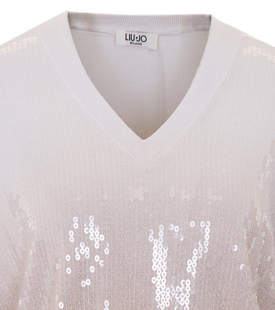 26FW 리우조 스웨터 WF6178MS49I L9203 BEIGE - LIU JO