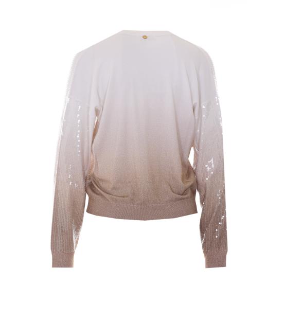 26FW 리우조 스웨터 WF6178MS49I L9203 BEIGE - LIU JO