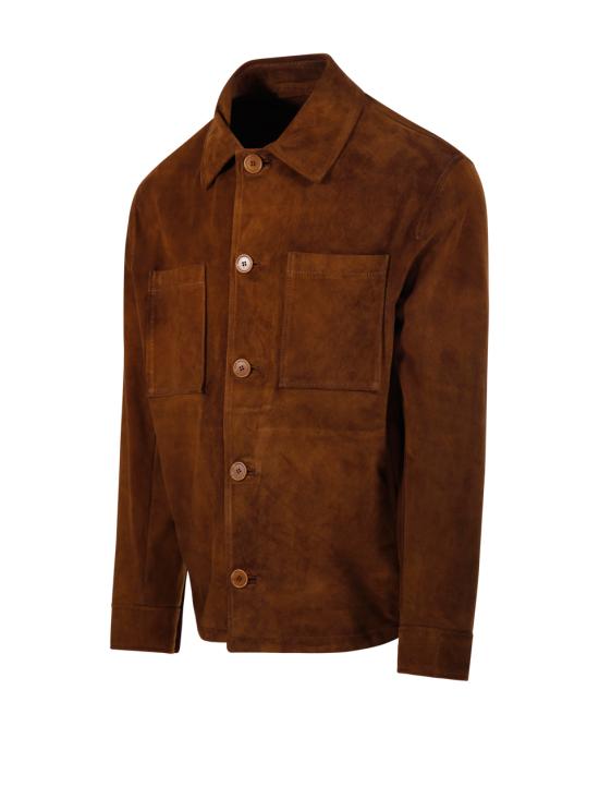 26SS 살바토레 산토로 가죽 자켓 50523 U CAMEL - SALVATORE SANTORO
