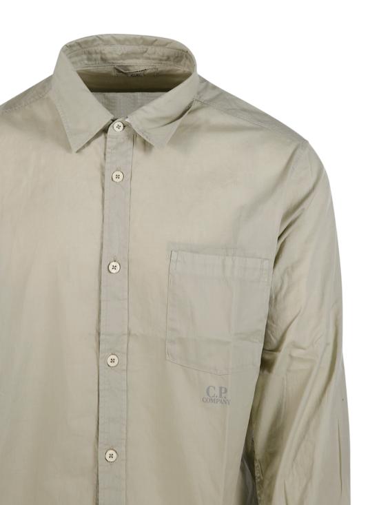 26SS 씨피 컴퍼니 긴팔 셔츠 20CMSH225A 110349G 610 MOSS GRAY - C.P. COMPANY