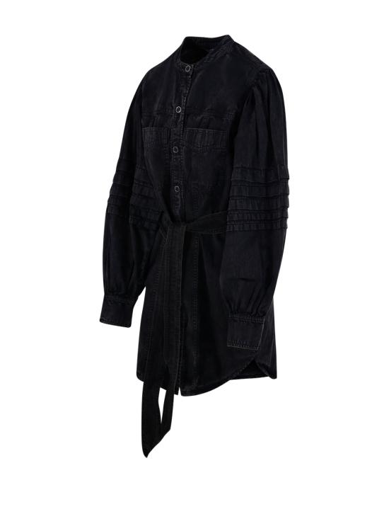 26SS 이자벨마랑에뚜왈 숏 원피스 O1005FA D1H04E 02FK FADED BLACK - ISABEL MARANT ETOILE