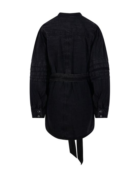 26SS 이자벨마랑에뚜왈 숏 원피스 O1005FA D1H04E 02FK FADED BLACK - ISABEL MARANT ETOILE