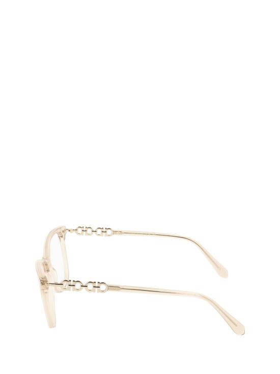 26FW 살바토레 페라가모 안경 SF3064 259 TRANSPARENT BEIGE - SALVATORE FERRAGAMO