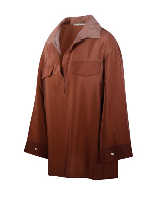 26SS 미스터 미세스 셔츠 셔츠 ZINNIA FADED BROWN - MR. MRS. SHIRT