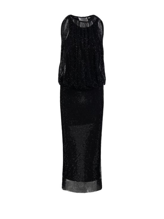26SS 스포트막스 미디 원피스 2612621071600 002 NERO